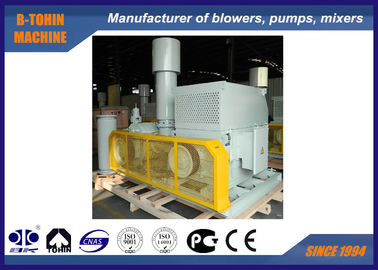 Soufflante à lobes rotatifs Roots de 220 kW, soufflante haute pression de 6000 m3/heure, 100 KPA