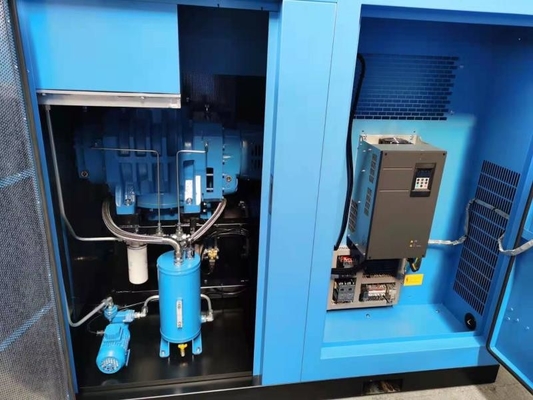 Fréquence variable d'air de ventilateur rotatoire bleu de vis