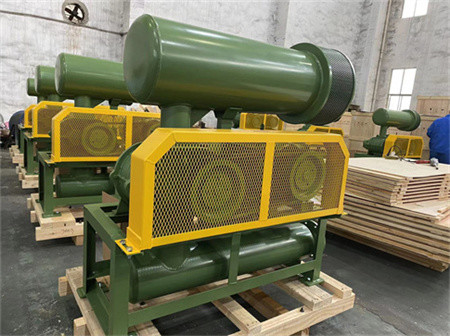 850-2000 RPM Souffleur à 3 lobes vert de l'armée pour la protection de l'environnement