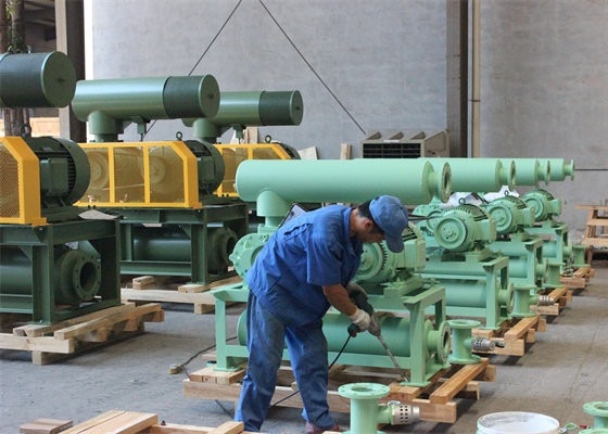 BK7011 Volume de l'air:22.10m3/min,Préssion: 80Kpa,tension et fréquence: 380V&50Hz,Trois lobes racines souffleur Pour le traitement de l'eau