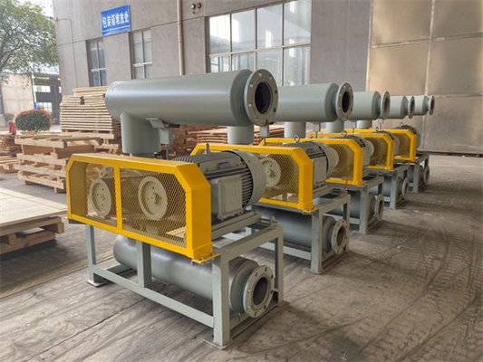 Type de racines de fonte de déplacement positif ventilateur pour Ash Blowing In Power Plant