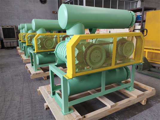 Ventilateur rotatoire du lobe 60KPA trois pour le transport de gaz