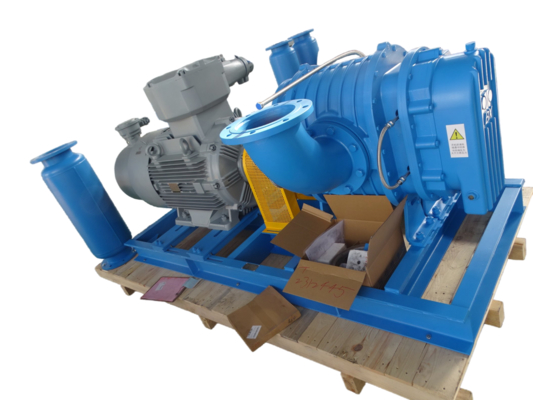 BX65 2.5'' 1.72-6.57 m³/min Soufflante Roots en acier inoxydable