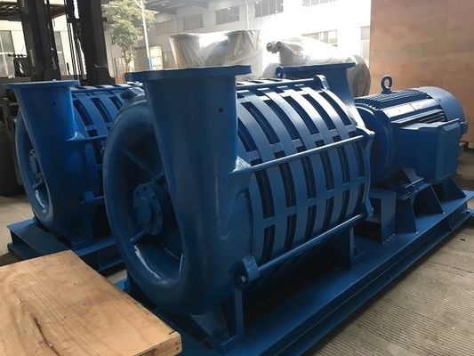 D75 (1.4-1.8), débit d'air 75 m³/min, vitesse 2950 tr/min, soufflante centrifuge multi-étages
