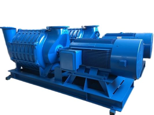 Souffleur centrifuge de refroidissement par eau à roulement à plusieurs étages de la série D110