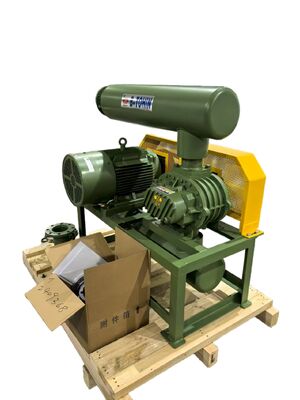 Pompes à vide à souffleur de racines industrielles avec une plage de vitesse rotative de 850 à 1800 tr/min pour la livraison d'air sous vide dans divers secteurs