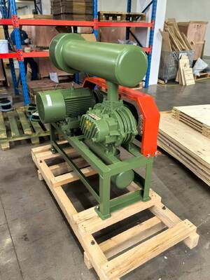 DN100 (4"), Soufflante Roots à pression négative, vitesse de 700 à 1500 tr/min pour le traitement de l'eau