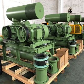 37 kW 1450 tours par minute 0,5 Bar 30m3/Min 6" traitement des eaux usées refroidissement par air racines type souffleur