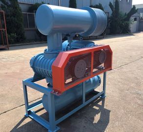 5.5-22kw petit souffleur de racines tri-lobe en fonte pour presseuse