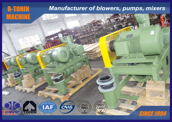 DN100 4“  8,7 m³/min -60KPA 18,5KW Pompe à soufflante Roots à refroidissement par air à pression négative