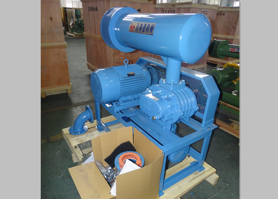 5.5-22kw petit souffleur de racines tri-lobe en fonte pour presseuse