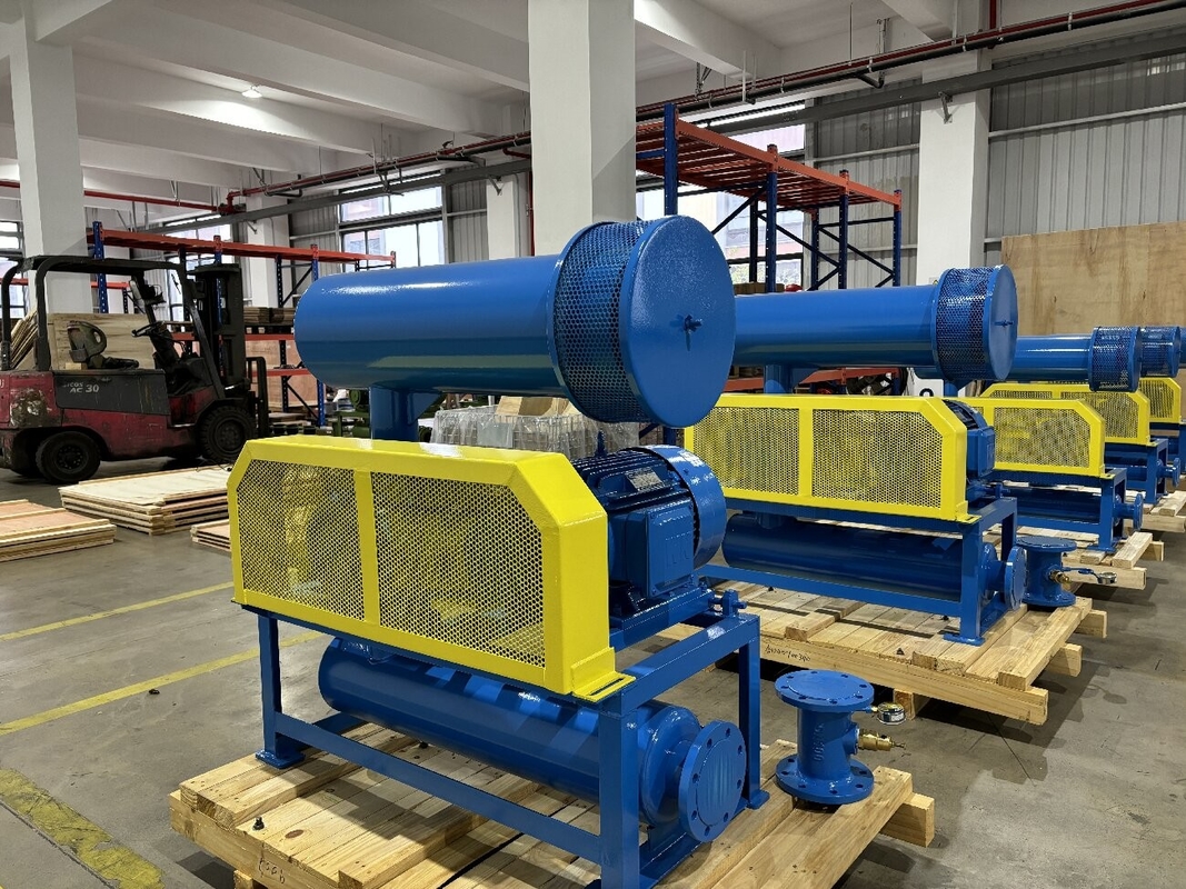 10KPA - 80KPA souffleur à trois racines, utilisé pour le traitement de l'eau et le transport pneumatique