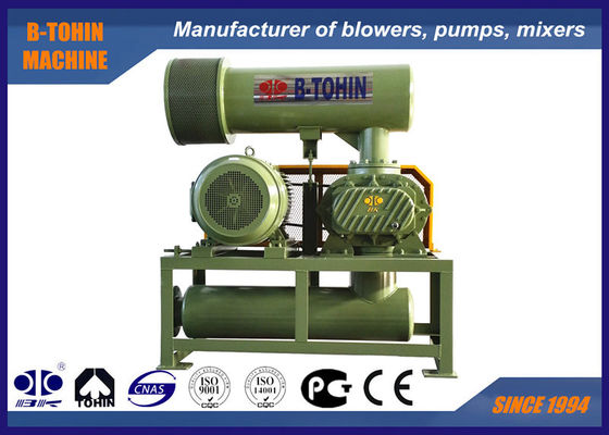 Souffleur de lobes de racines en fonte, compresseur d' air de racines avec une pression de 10 à 80 KPA