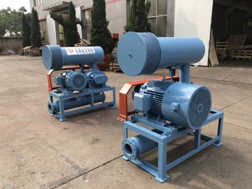 Soufflante rotative à lobes de type Roots pour aliments spéciaux, DN200 30-132KW 80KPA, refroidissement par air