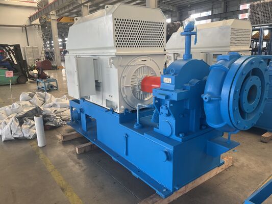 Ventilateur centrifugeur industriel bleu à haute vitesse à turboréacteur à étage unique pour aération des eaux usées