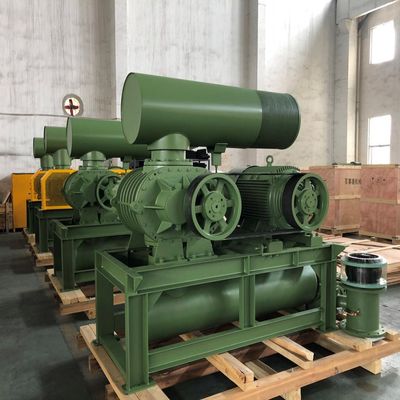 Ventilateur de racines du lobe Bkw9020 trois, eaux usées de ventilateurs d'aération pendant le long temps