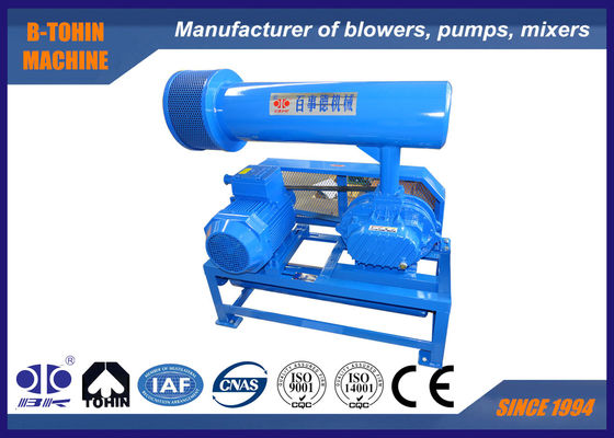ventilateur 10kpa - aérateur fiable de 10m3/Min Rotary High Pressure Roots de tri lobe de 50 Kpa