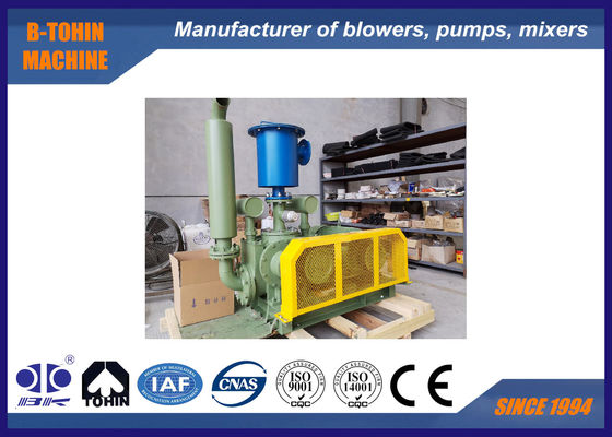 -70KPA 5.85m3/min 15KW Soufflante Roots à pression négative à refroidissement par air série BV
