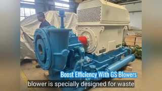 Souffleur centrifuge haute vitesse à un étage GS